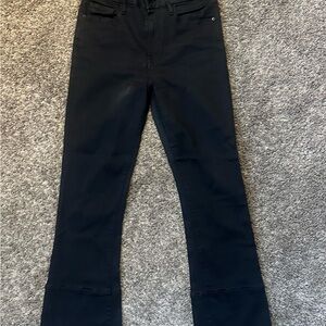Frame Denim Midnight Mini Bootcut Jeans